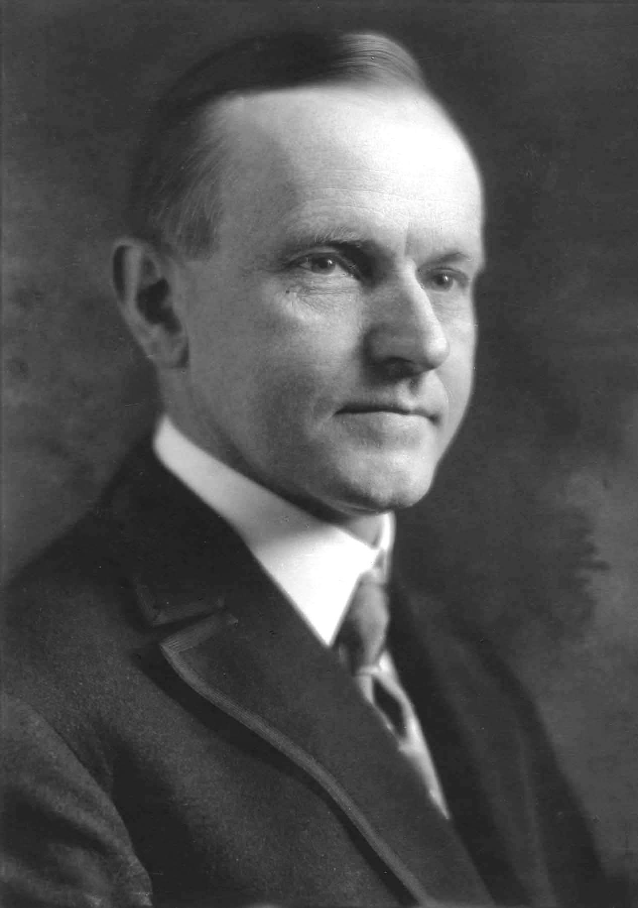 US President Calvin Coolidge in 1923; picture taken by Armenian-American photographer John Garo (1875-1939)